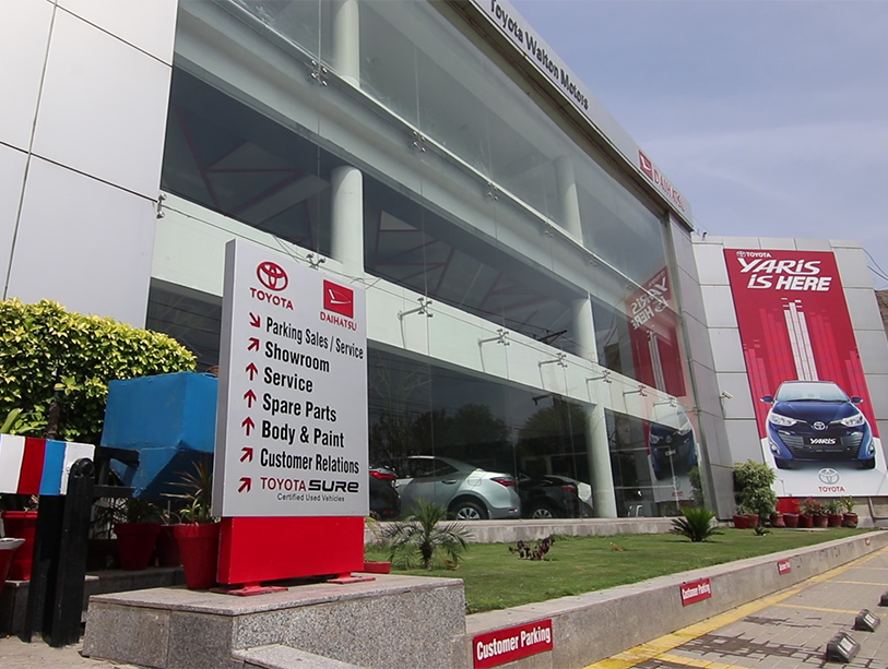 Toyota Walton Motors Gold Category Dealership